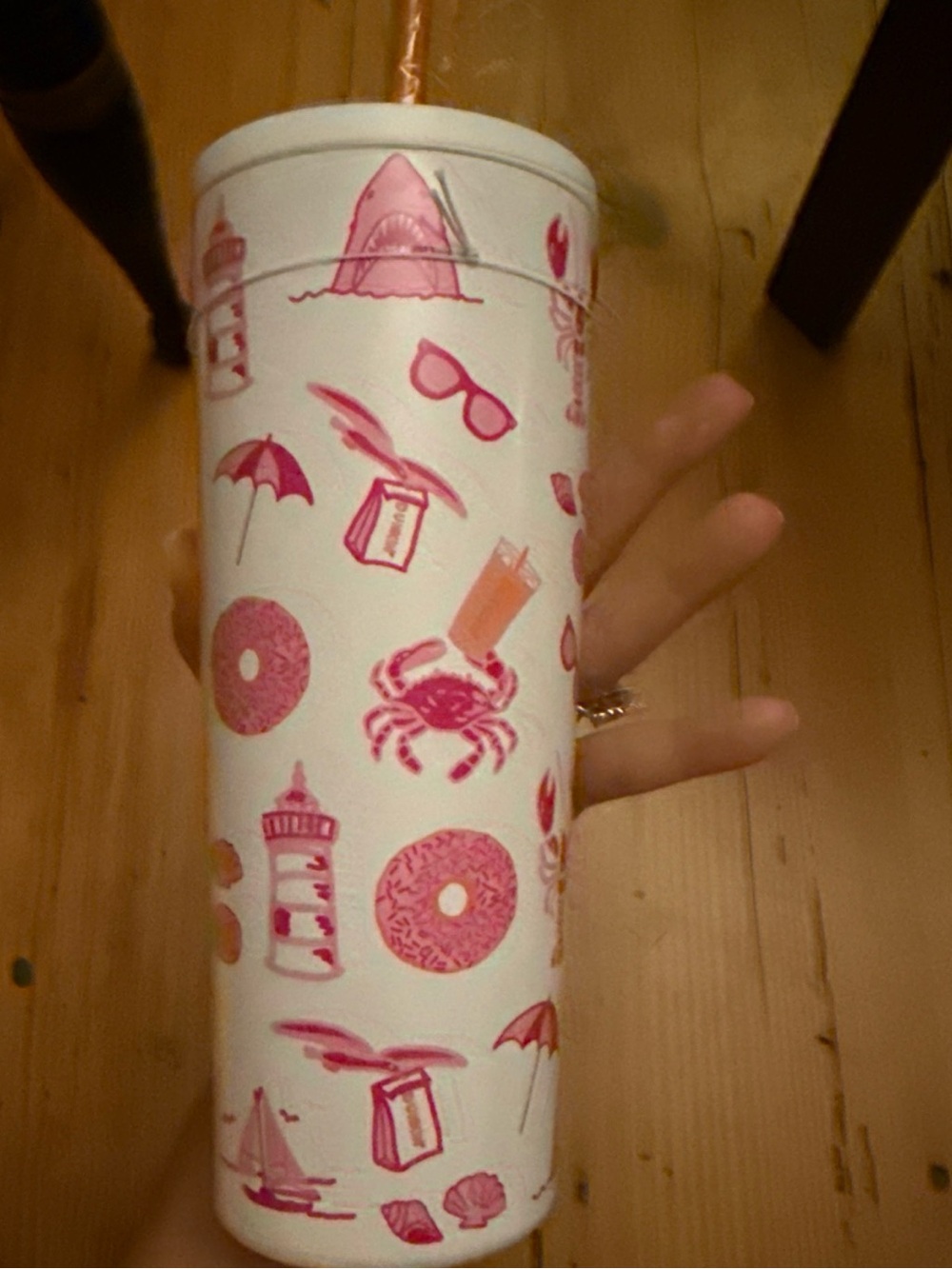 Summer 2025 Dunkin Summer Stainless Steel Tumbler 22oz